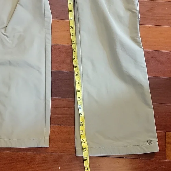 Athleta Brushed Lined Tan Hiking Outdoor Pants - Size 2P - Picture 5 of 9